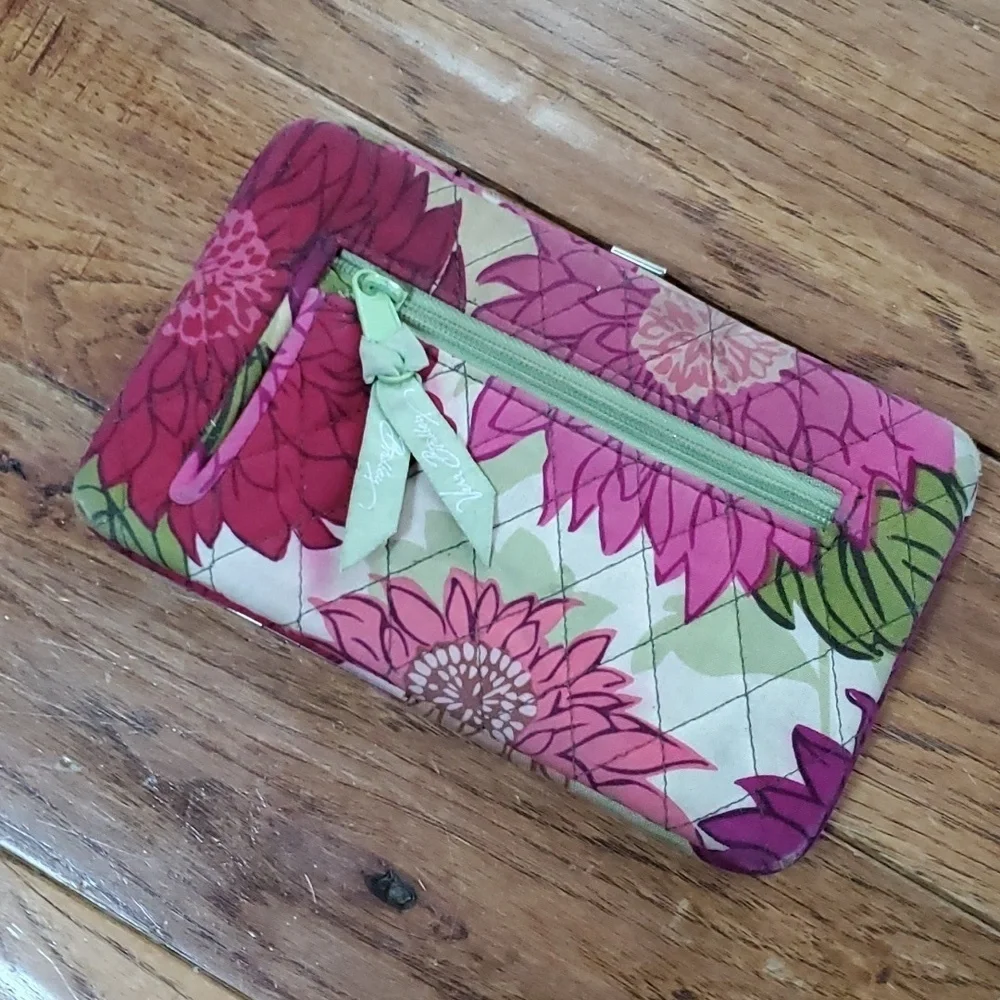 Vera Bradley clasp rectangle wallet